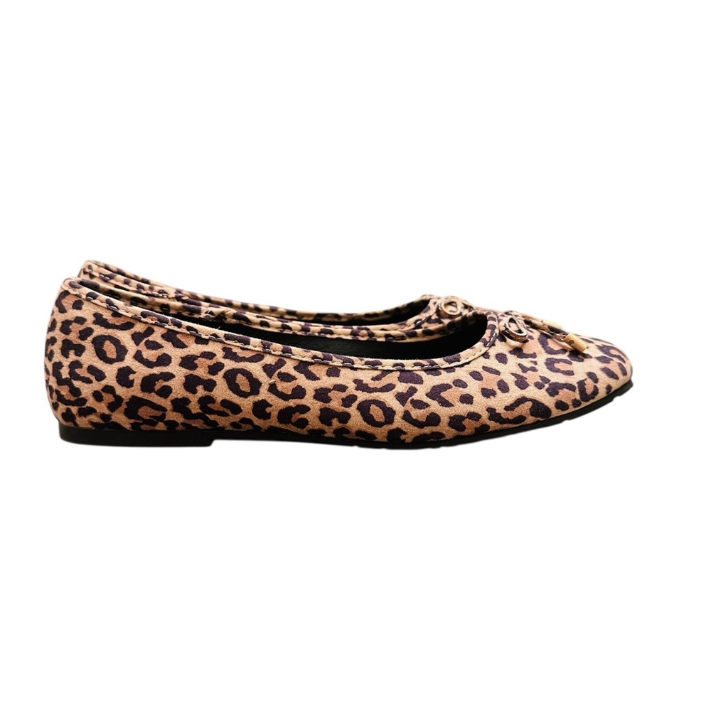 Kenneth Cole REACTION Elstree Ballet Flats Leopard Print Size 10 - Picture 7 of 14